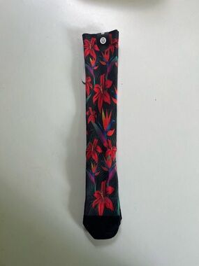 Outway Floral Red Lily Women's Compression Socks